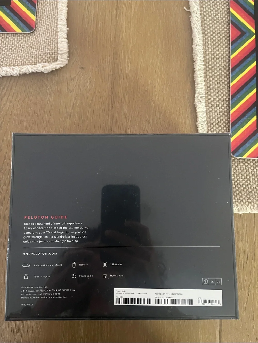 Peloton Guide Camera - Black and Red Accent